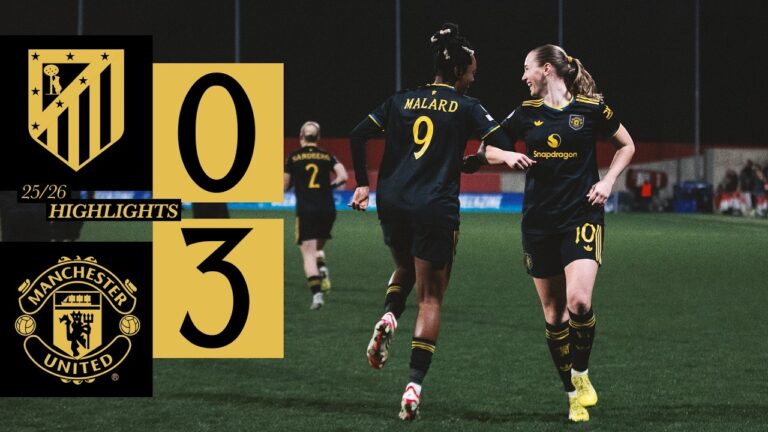 Dancing To Victory! Atleti v Man Utd Highlights