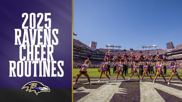 2025 Baltimore Ravens Cheer Routines Baltimore Ravens