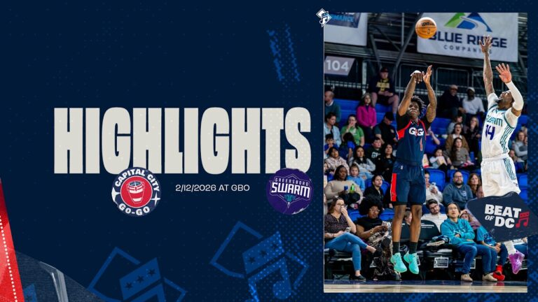 Highlights: Capital City Go-Go at Greensboro Swarm 2.12.26