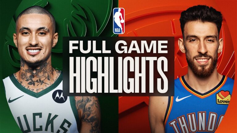 BUCKS at THUNDER FULL GAME HIGHLIGHTS February 12, 2026