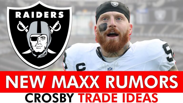 NEW Maxx Crosby Trade Rumors From NFL Insiders Leads To Raiders Trade Ideas Before 2026 NFL Draft