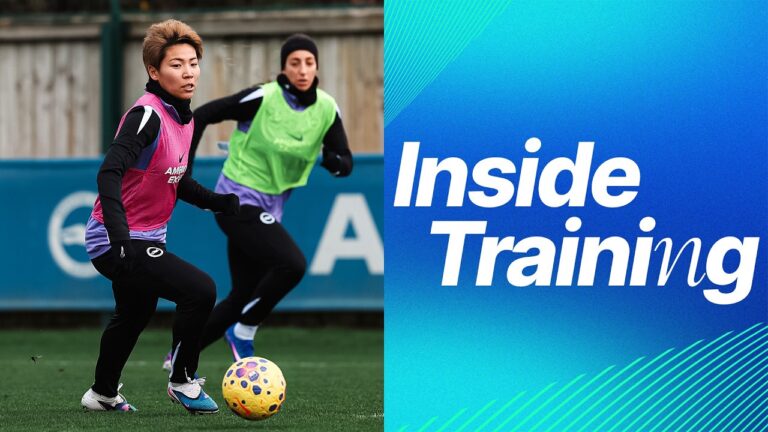 Inside Training Albion Gear Up For Gunners