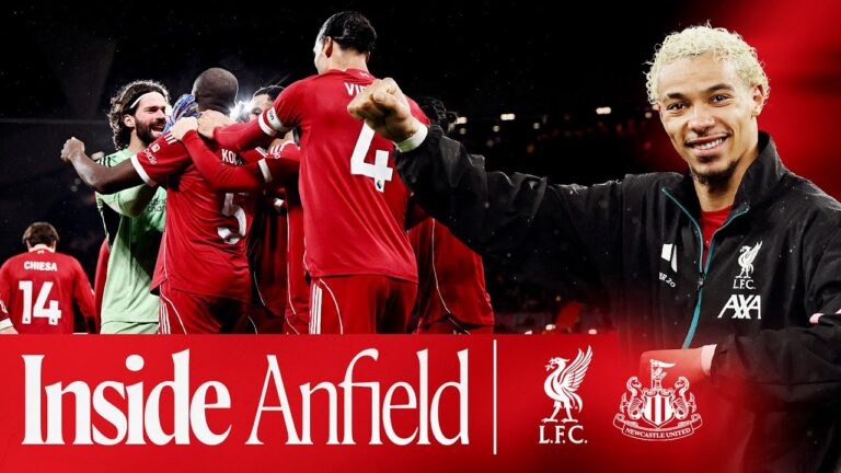 Inside Anfield: Brilliant behind-the-scenes! Liverpool 4-1 Newcastle Utd