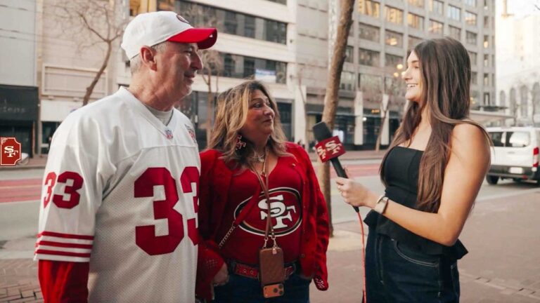 49ers Faithful React to Super Bowl LX in San Francisco and Answer Trivia