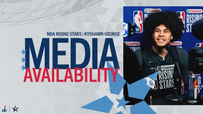 NBA Rising Stars Media Availability: Kyshawn George