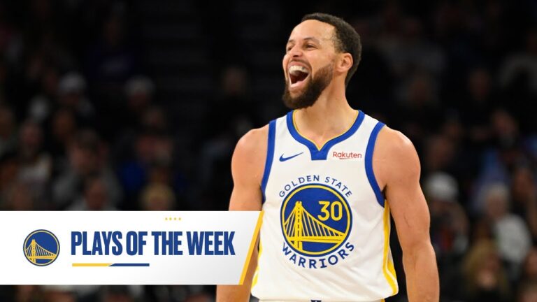Golden State Warriors Plays of the Week Week 15 (2025-26 NBA Season)