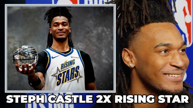 Stephon Castle on Playing in His Second Rising Stars Game at NBA All-Star Weekend