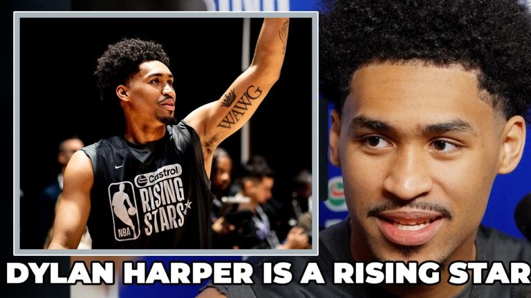 Dylan Harper on Playing in His First Rising Stars Game at NBA All-Star Weekend