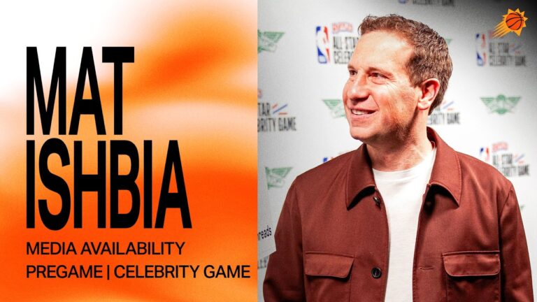 Mat Ishbia Celebrity Pregame Media Availability Phoenix Suns 2-13-25