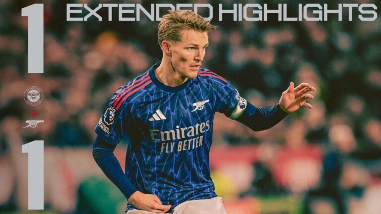 EXTENDED HIGHLIGHTS Brentford vs Arsenal (1-1) Madueke Premier League