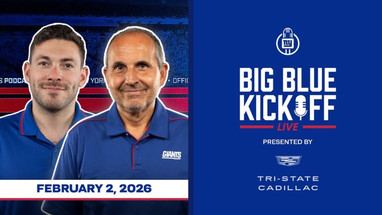 February 2, 2026 Big Blue Kickoff Live New York Giants