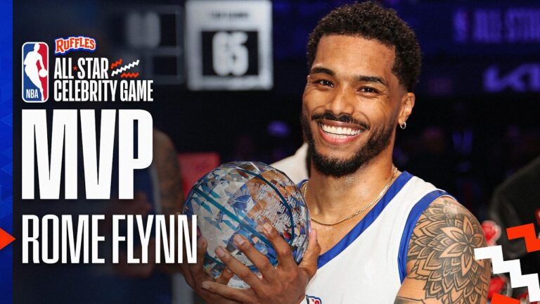 Rome Flynn Wins Back-To-Back MVP’s in the Ruffles All-Star Celebrity Game