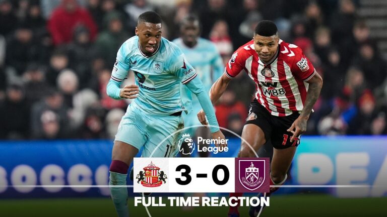 Clarets Fall To The Black Cats FULL TIME REACTION Sunderland 3 – 0 Burnley