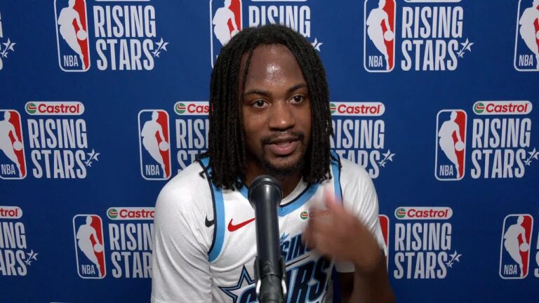 Press Conference by Tristen Newton – Rising Stars Game