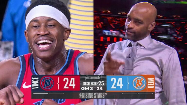 WILD ENDING Team Melo vs Team Vince 2026 Castrol Rising Stars