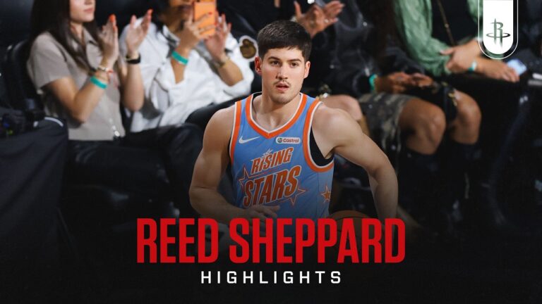 Reed Sheppard – Rising Stars Game Highlights