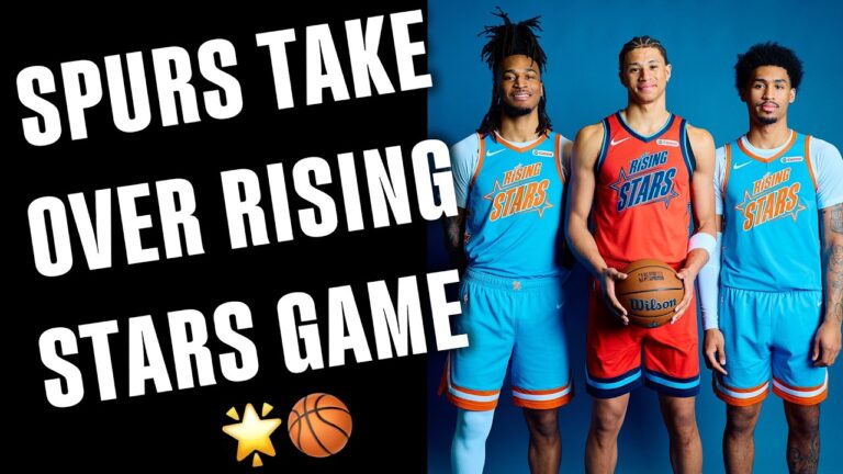 Spurs Shine in Rising Stars Game: Stephon Castle, Dylan Harper and Carter Bryant Were Hooping!