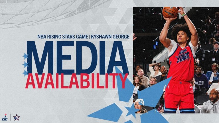 NBA Rising Stars Media Availability: Kyshawn George
