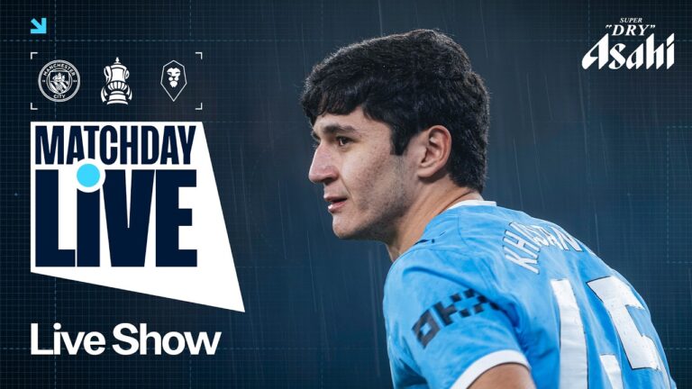 MATCHDAY LIVE! CITY HOST SALFORD IN FA CUP FOURTH ROUND! Man City v Salford FA Cup
