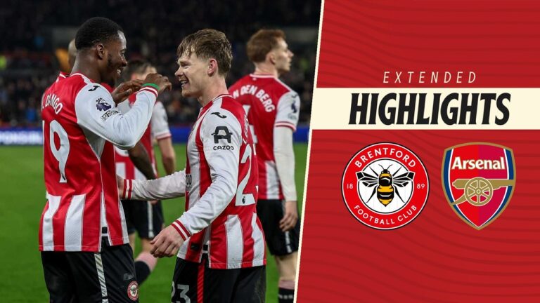 Brentford 1-1 Arsenal Extended Premier League Highlights