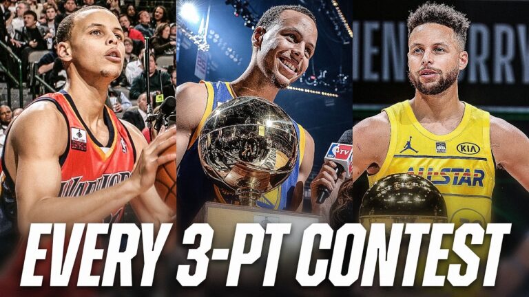 Every 3-Point Contest Round Stephen Curry Has Ever Played