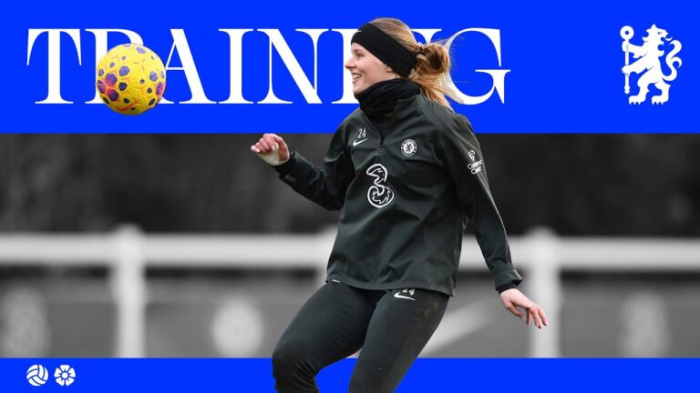TRAINING ahead of Liverpool Chelsea Women Training CFCW 25 26