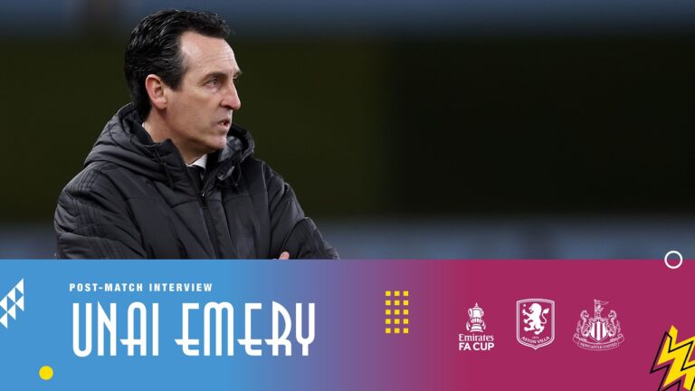 Unai Emery reflects on bowing out of the FA Cup POST MATCH