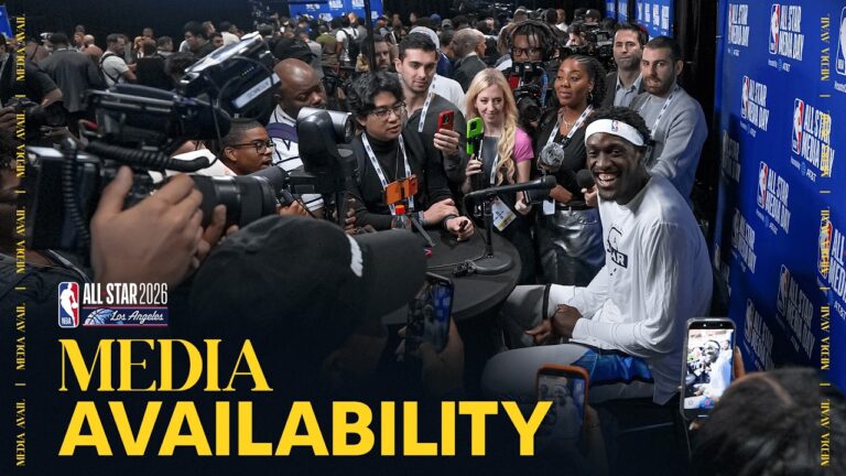 Pascal Siakam Speaks on Journey to NBA & Being an All-Star at 2026 All-Star Media Availability
