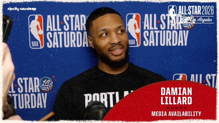 Damian Lillard Media Availability All-Star Weekend Portland Trail Blazers February 14, 2026