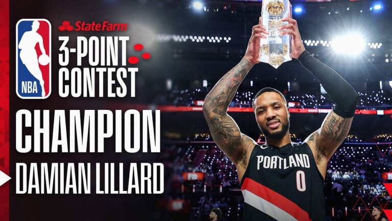 Damian Lillard Wins The 2026 State Farm NBA 3-Point Contest!