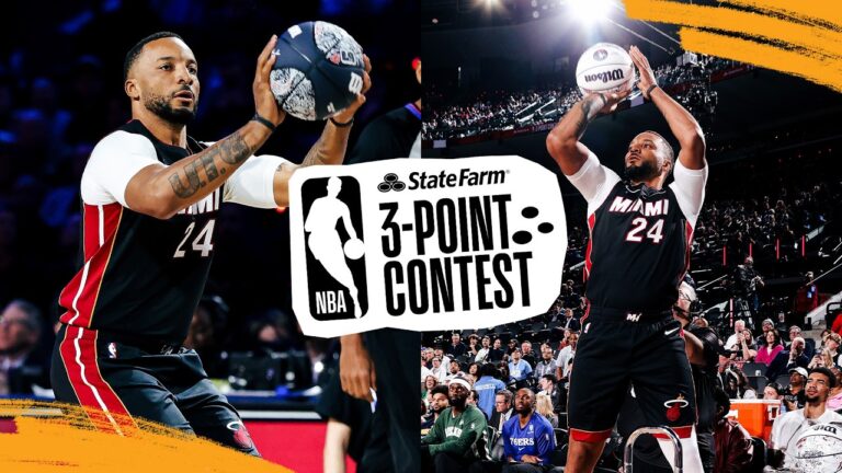 Norman Powell Lights It Up From DEEP NBA 3-Point Contest HEAT Highlights February 14, 2026
