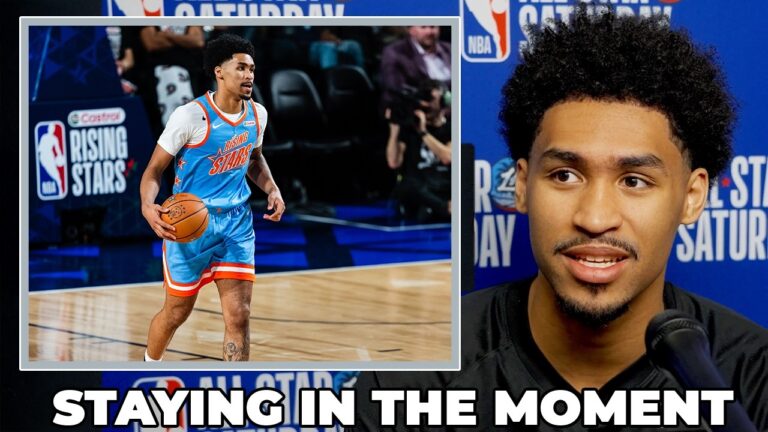 Dylan Harper on Staying in the Moment at His First NBA All-Star Weekend