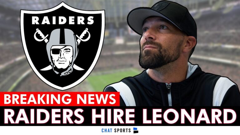 BREAKING NEWS! The Raiders Defensive Coordinator Is Rob Leonard! Rob Is The Raiders DC & This Is Why