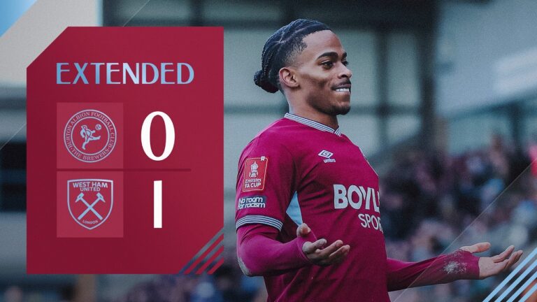 Summerville Strikes Extra Time Winner! Burton 0-1 West Ham FA Cup Highlights