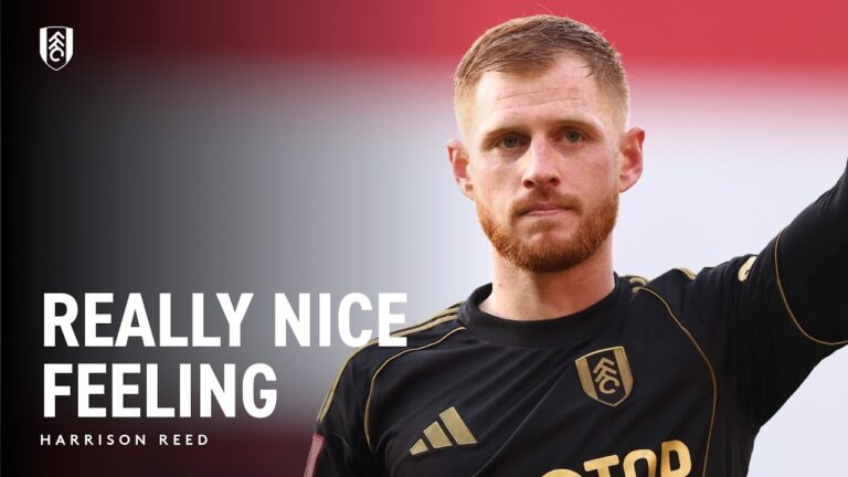 Nice Feeling To Score INTERVIEW Harrison Reed discusses Fulham’s 2-1 FA Cup win against Stoke