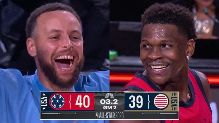 WILD ENDING USA Stars vs USA Stripes 2026 NBA All-Star Game