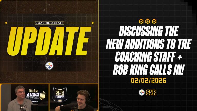 Discussing The New Additions To The Coaching Staff SNR Drive (Feb.2) Pittsburgh Steelers