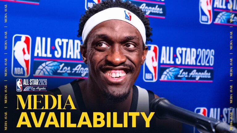 Pascal Siakam on All-Star Weekend & Second Half of Season In All-Star Media Availability