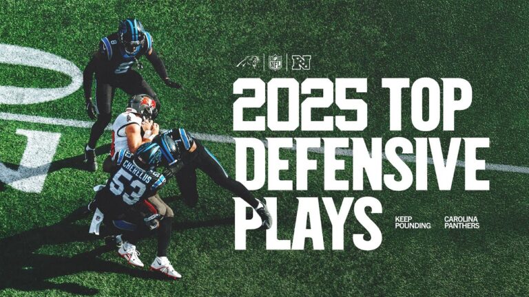 Panthers Top Defensive Plays of 2025 Carolina Panthers