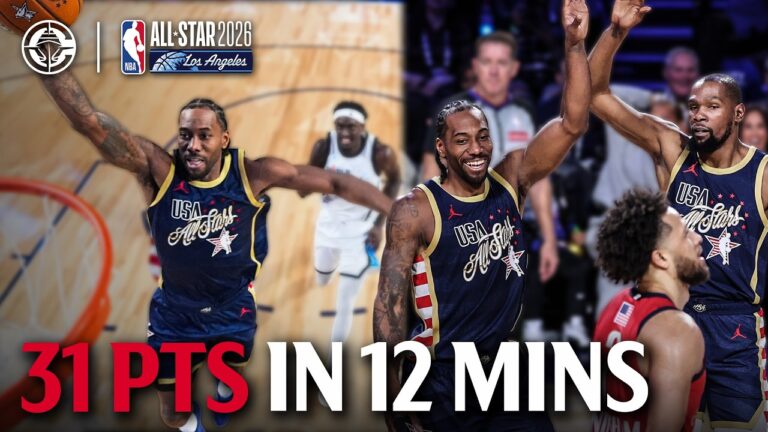Kawhi Leonard Went CRAZY in the NBA All-Star Game