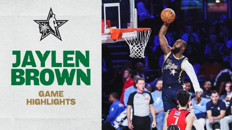 Jaylen Brown All-Star Game Extended Highlights