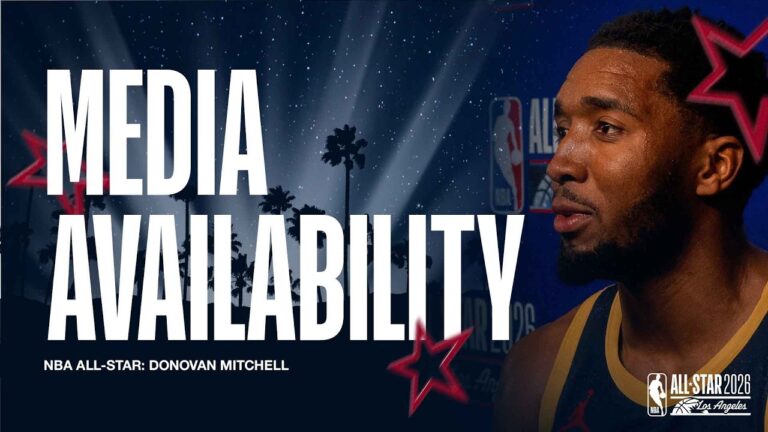 NBA All-Star Game Donovan Mitchell Media Availability 02.15.2026