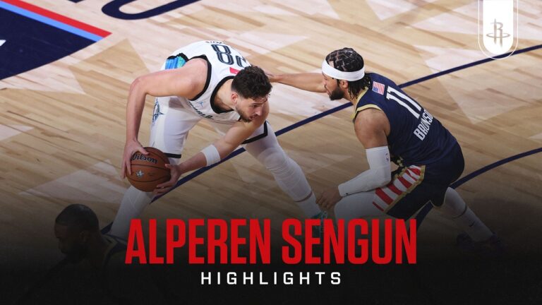 Alperen Sengun Top Plays from Stars vs. World and Stripes vs. World