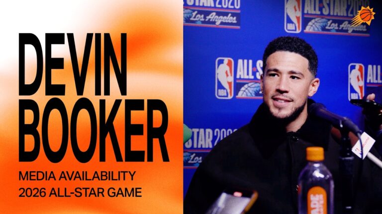 Devin Booker All-Star Game Media Availability Phoenix Suns