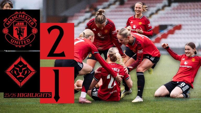 Jess Park’s ROCKET! Man Utd v London City Highlights
