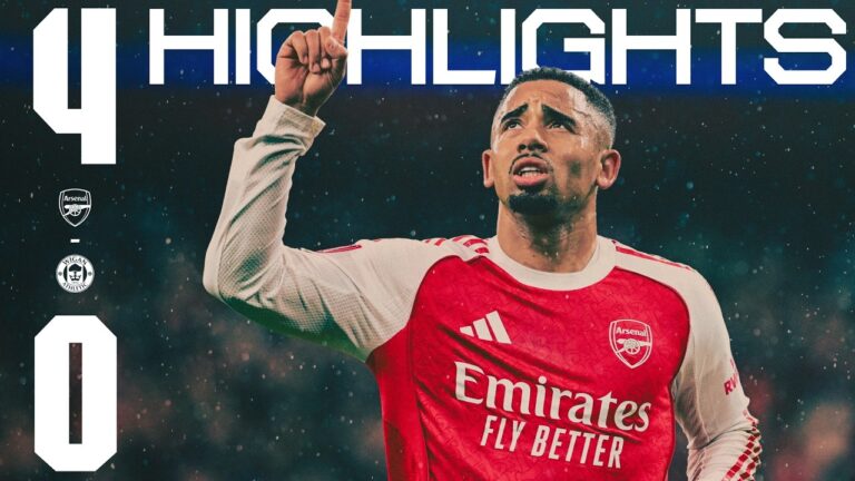 INTO THE FIFTH ROUND! HIGHLIGHTS Arsenal vs Wigan Athletic (4-0) Madueke, Martinelli, Jesus