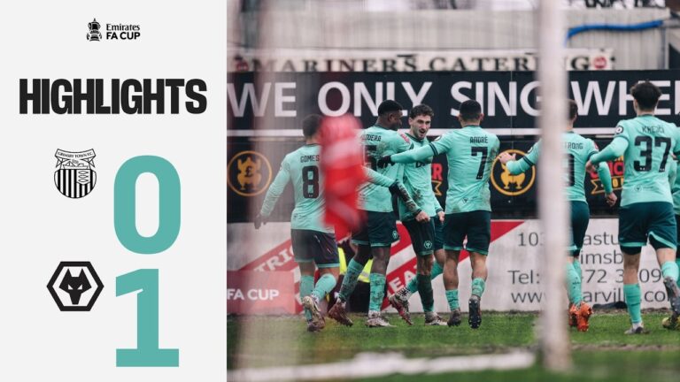 Through to the FA Cup fifth round! Grimsby 0-1 Wolves Match Highlights
