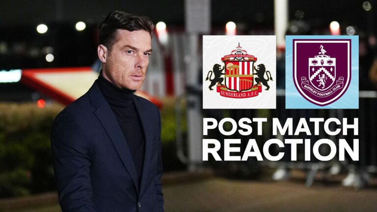 Scott Parker Reflects On Defeat At The Stadium Of Light REACTION Sunderland 3 – 0 Burnley