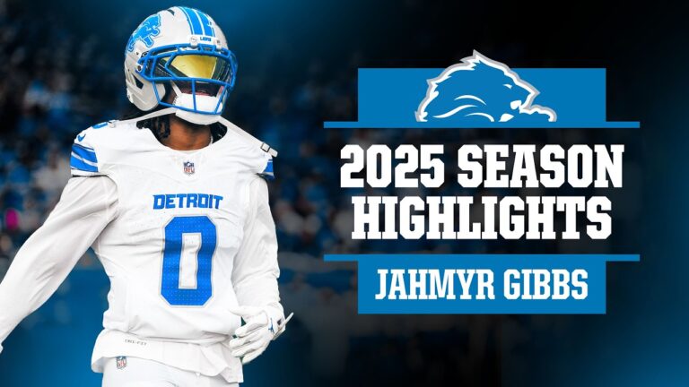 The best of Jahmyr Gibbs’ 2025 season Detroit Lions Highlights