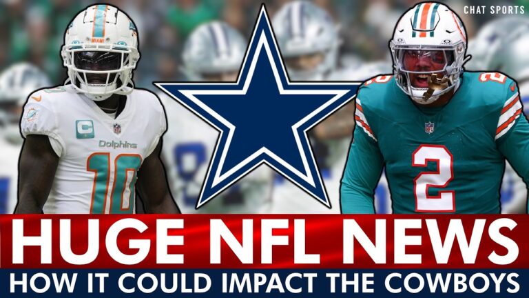 MAJOR NFL NEWS The Dallas Cowboys Could Take Advantage Of Ft. Bradley Chubb & Tyreek Hill Cut